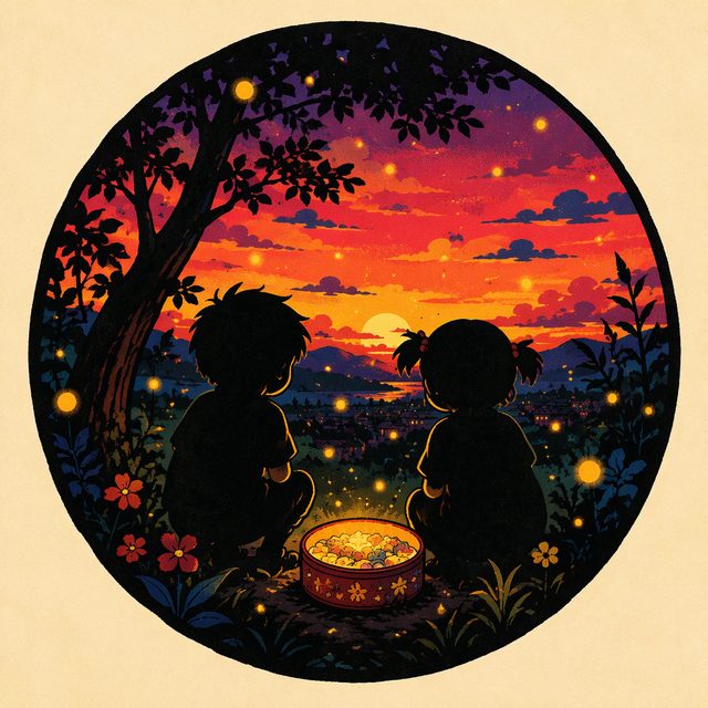Grave of the Fireflies illustration